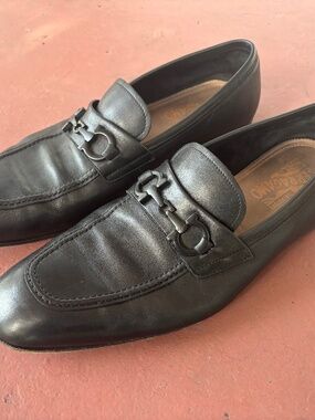 Rare Salvatore Ferragamo Florence Brown Leather Loafers - Italy size 9 Rare Salvatore Ferragamo Florence Brown Leather Loafers  main image 4